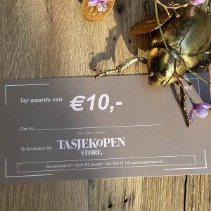 Kadobon €10,- Kadobon tasjekopen.nl