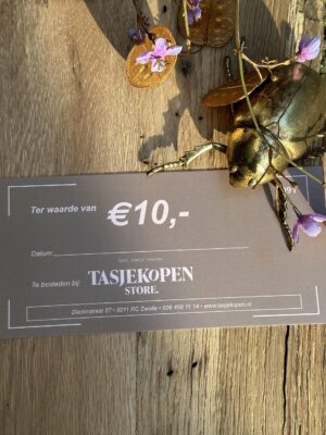 Kadobon €10,-