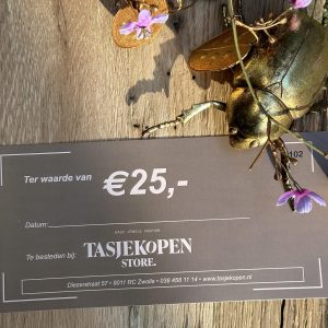 Kadobon €25,- Kadobon tasjekopen.nl