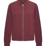Bomberjack Tape Burgundy Bomber Jasje tasjekopen.nl