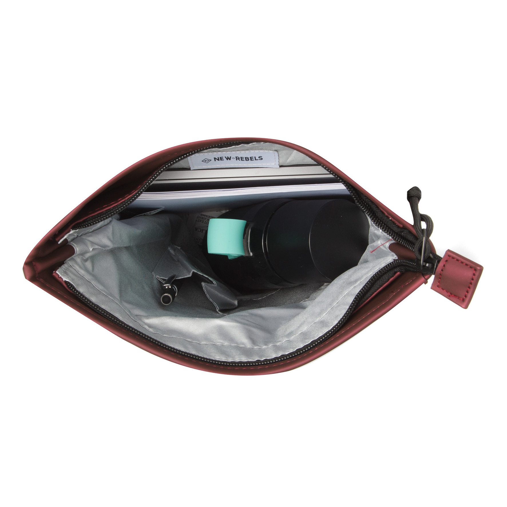 Mart Los Angeles Rolltrop 7L Burgundy Mart Rolltrop klein tasjekopen.nl 4 Mart Los Angeles Rolltrop 7L Burgundy - Afbeelding 4