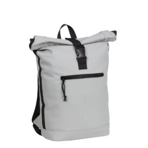 Mart New York Rolltrop 21L Licht Grijs Mart Roltop groot tasjekopen.nl Mart New York Rolltrop 21L Licht Grijs