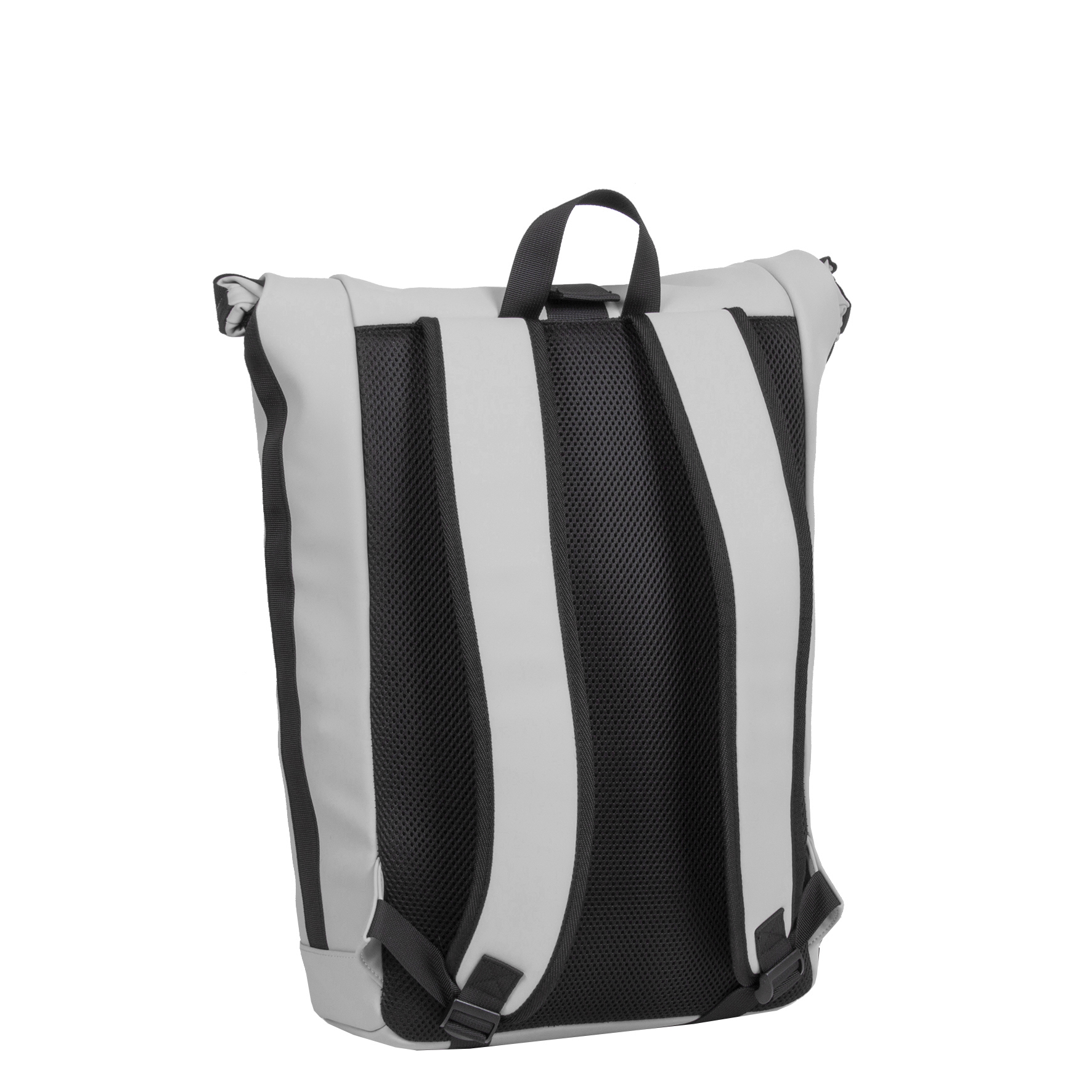 Mart New York Rolltrop 21L Licht Grijs Mart Roltop groot tasjekopen.nl 2 Mart New York Rolltrop 21L Licht Grijs - Afbeelding 2