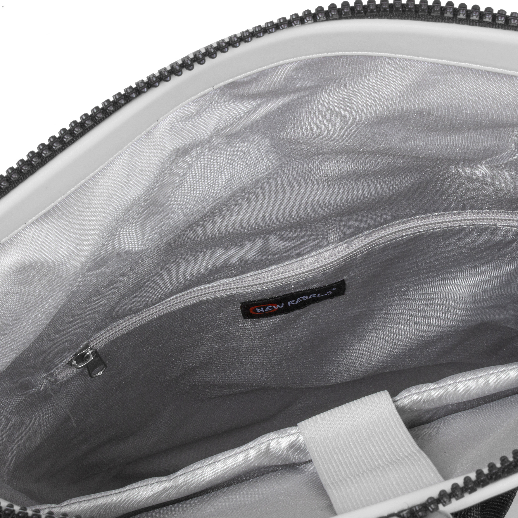 Mart New York Rolltrop 21L Licht Grijs Mart Roltop groot tasjekopen.nl 7 Mart New York Rolltrop 21L Licht Grijs - Afbeelding 7